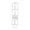 Designers Fountain Carousel 22in 3-Light Matte White Minimalist Indoor Wall Sconce D254C-3WS-MW - alternate 1